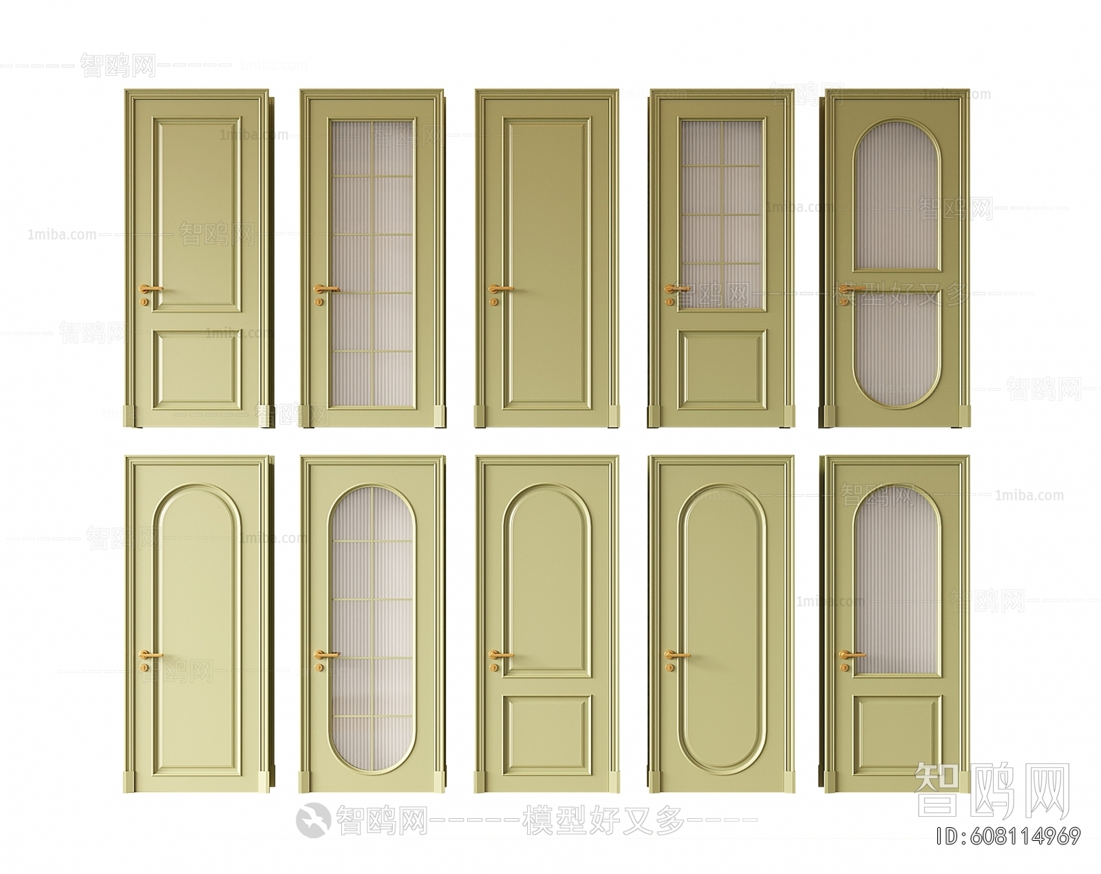 French Style Single Door