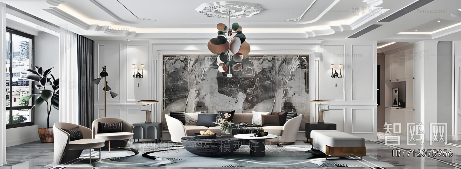 French Style A Living Room