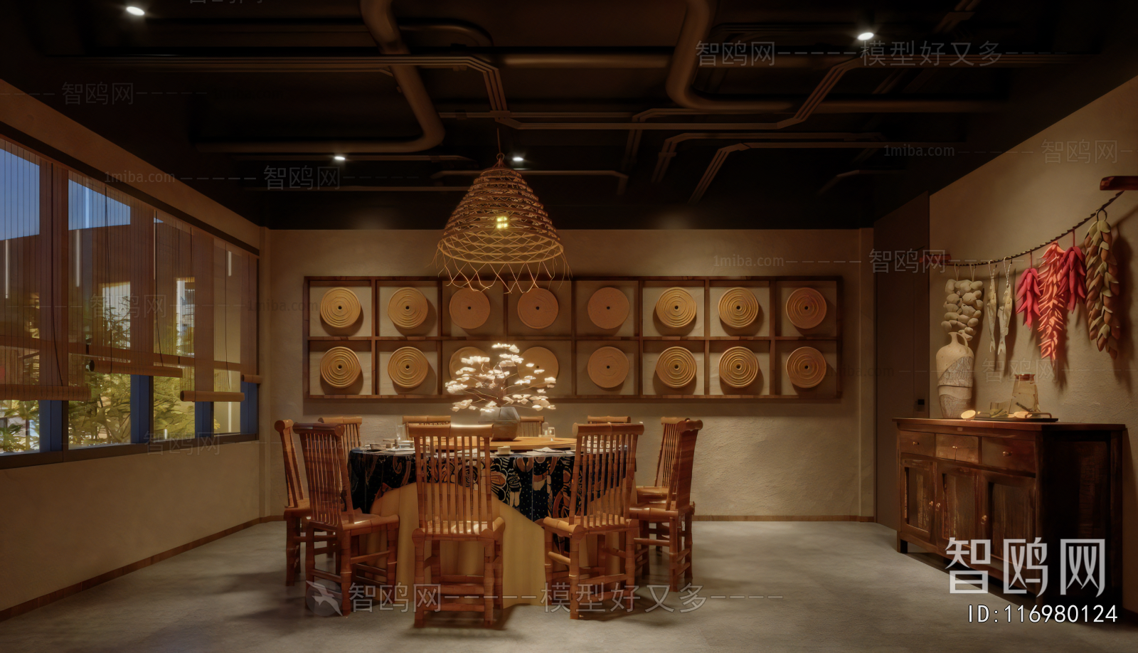 New Chinese Style Restaurant Box