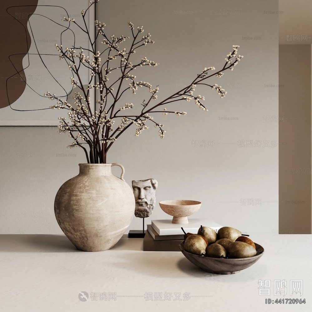 Wabi-sabi Style Dried Branch