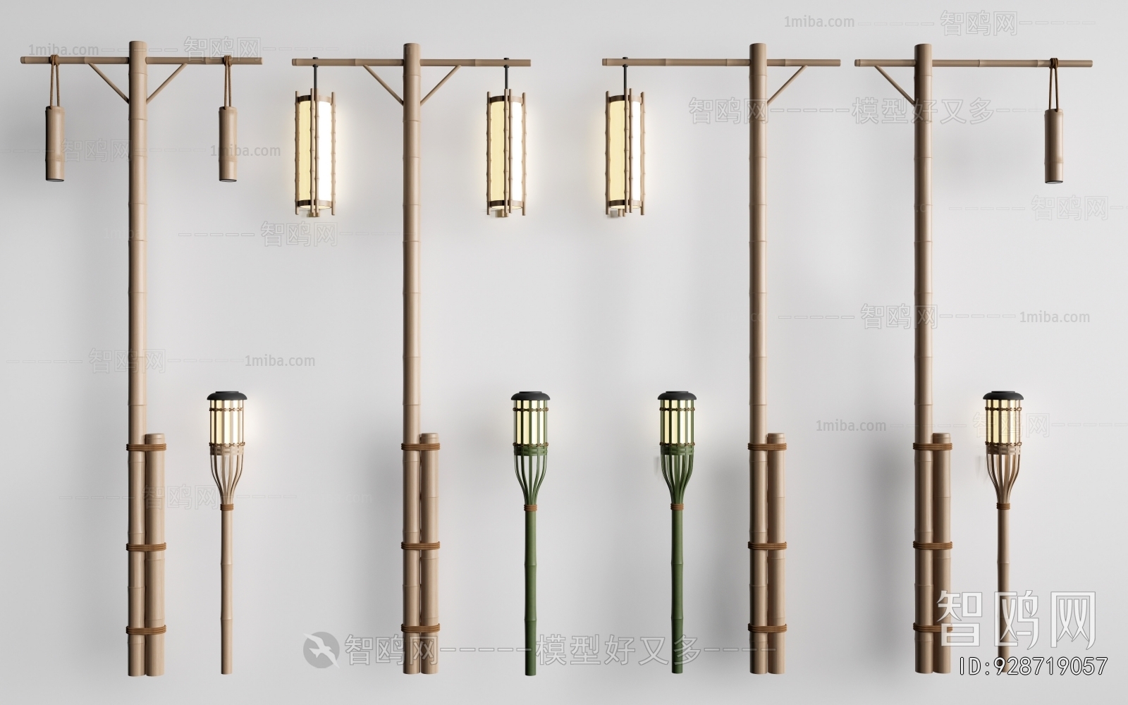 New Chinese Style Outdoor Light