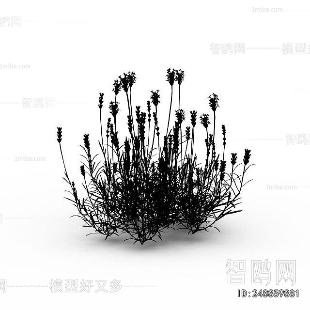 Modern Tree/shrub/grass