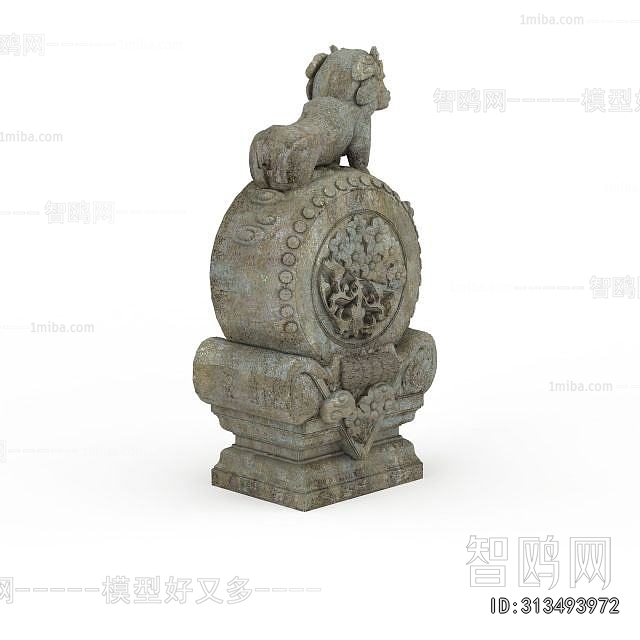 Chinese Style Stone Carving