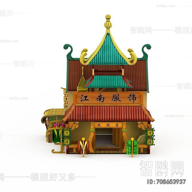 New Chinese Style Facade Element