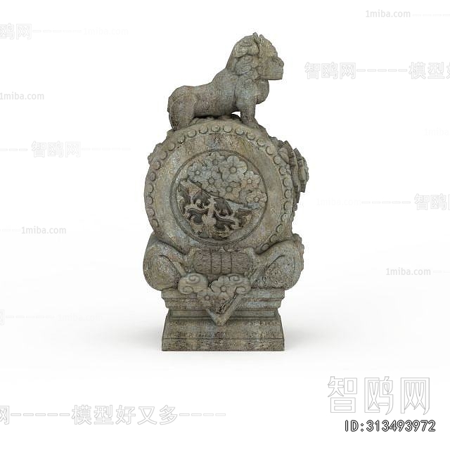 Chinese Style Stone Carving