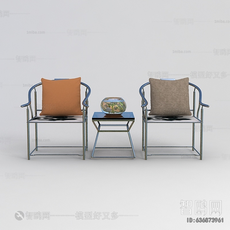New Chinese Style Lounge Chair