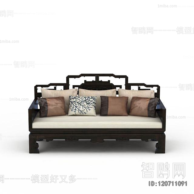 Chinese Style Arhat Bed