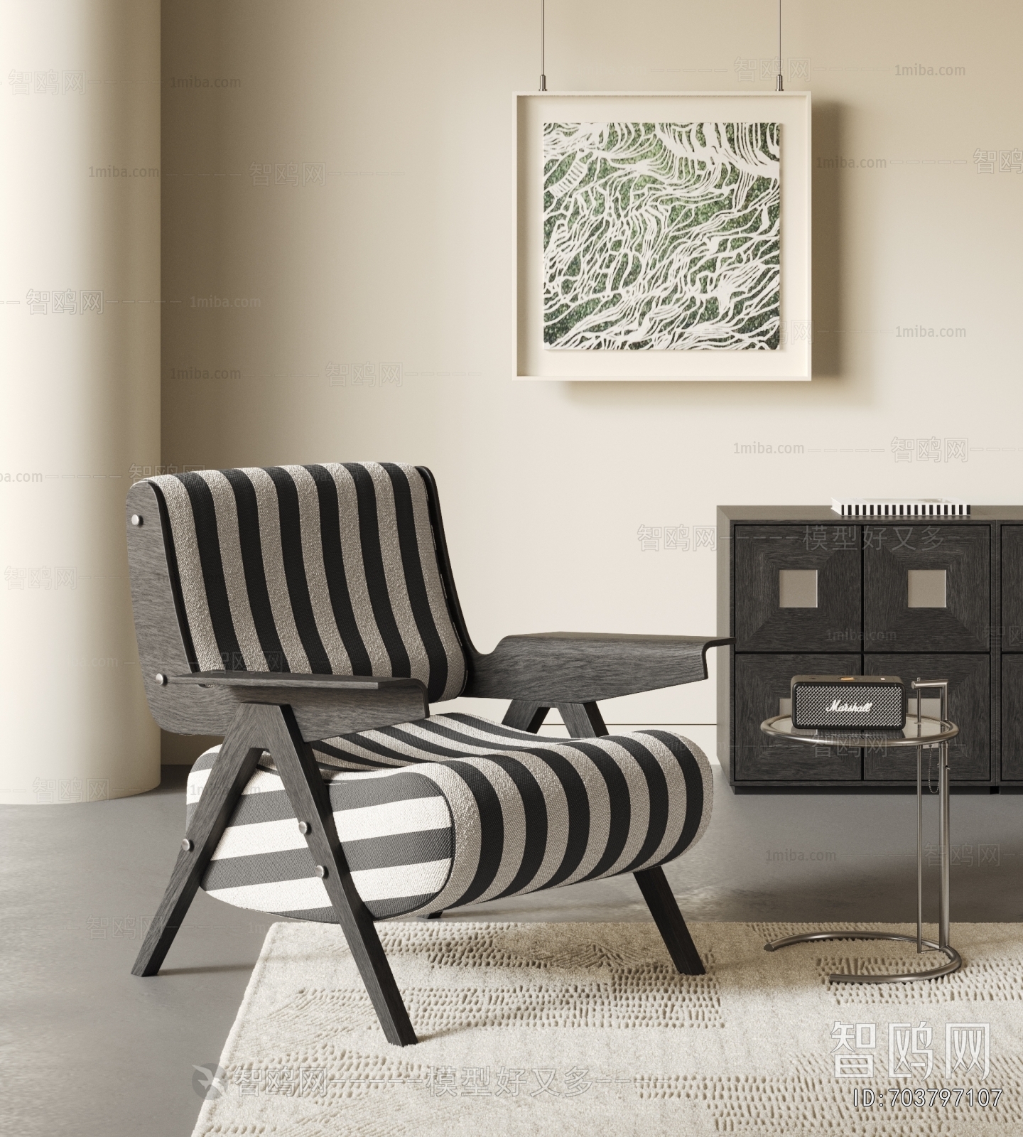 French Style Lounge Chair