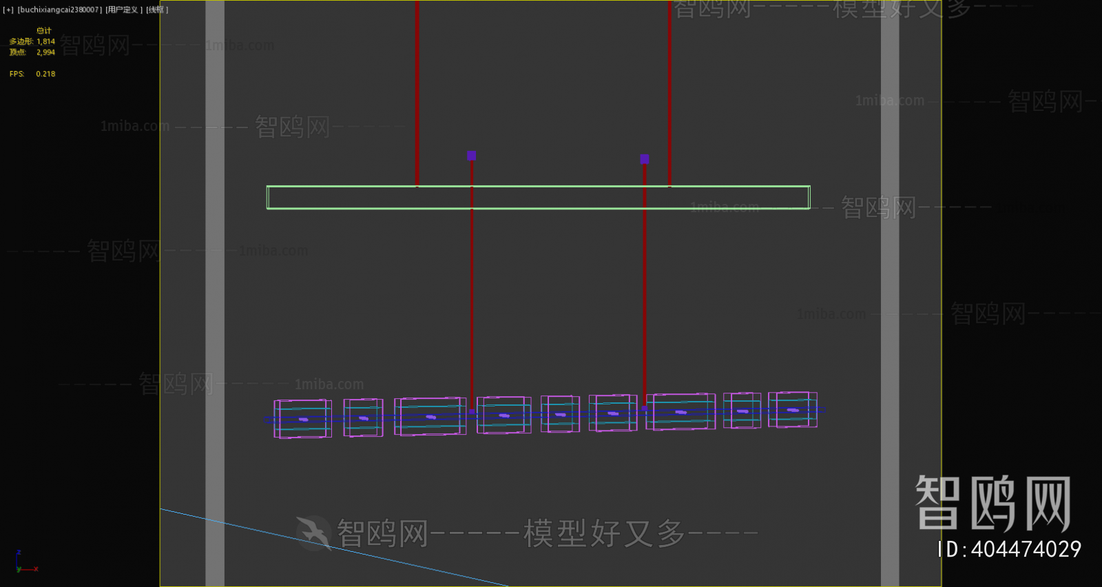 Modern Long Chandelier