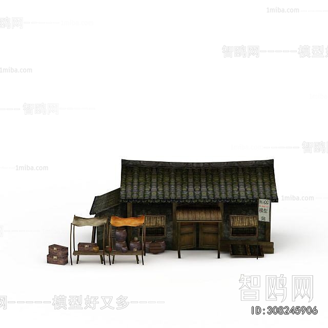 New Chinese Style Building Appearance