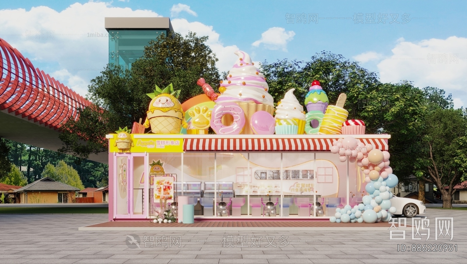 Modern Facade Element