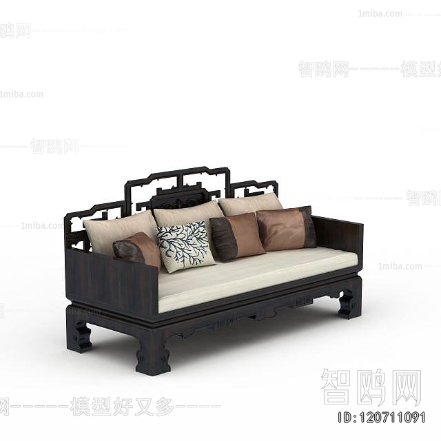 Chinese Style Arhat Bed