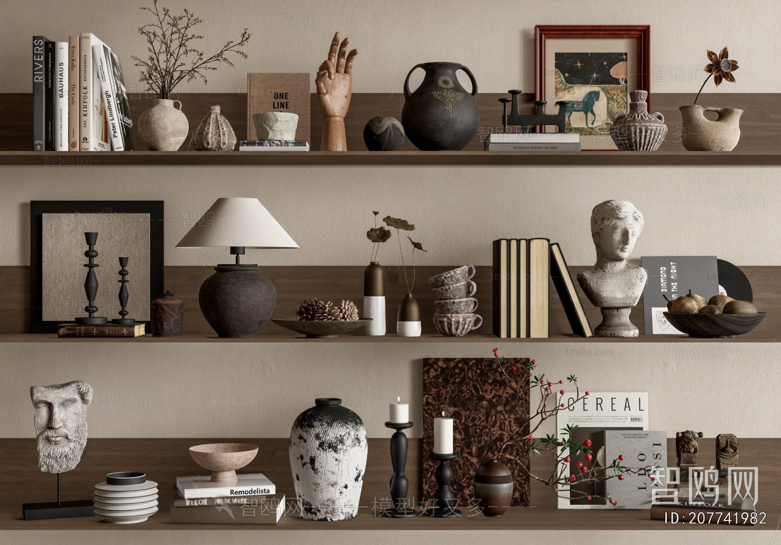 Wabi-sabi Style Decorative Set