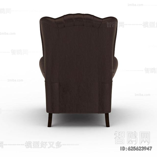 Simple European Style Single Sofa