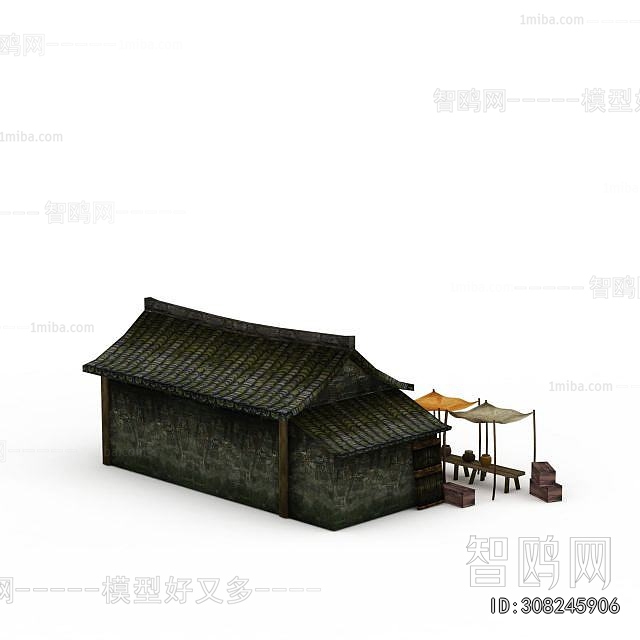 New Chinese Style Building Appearance
