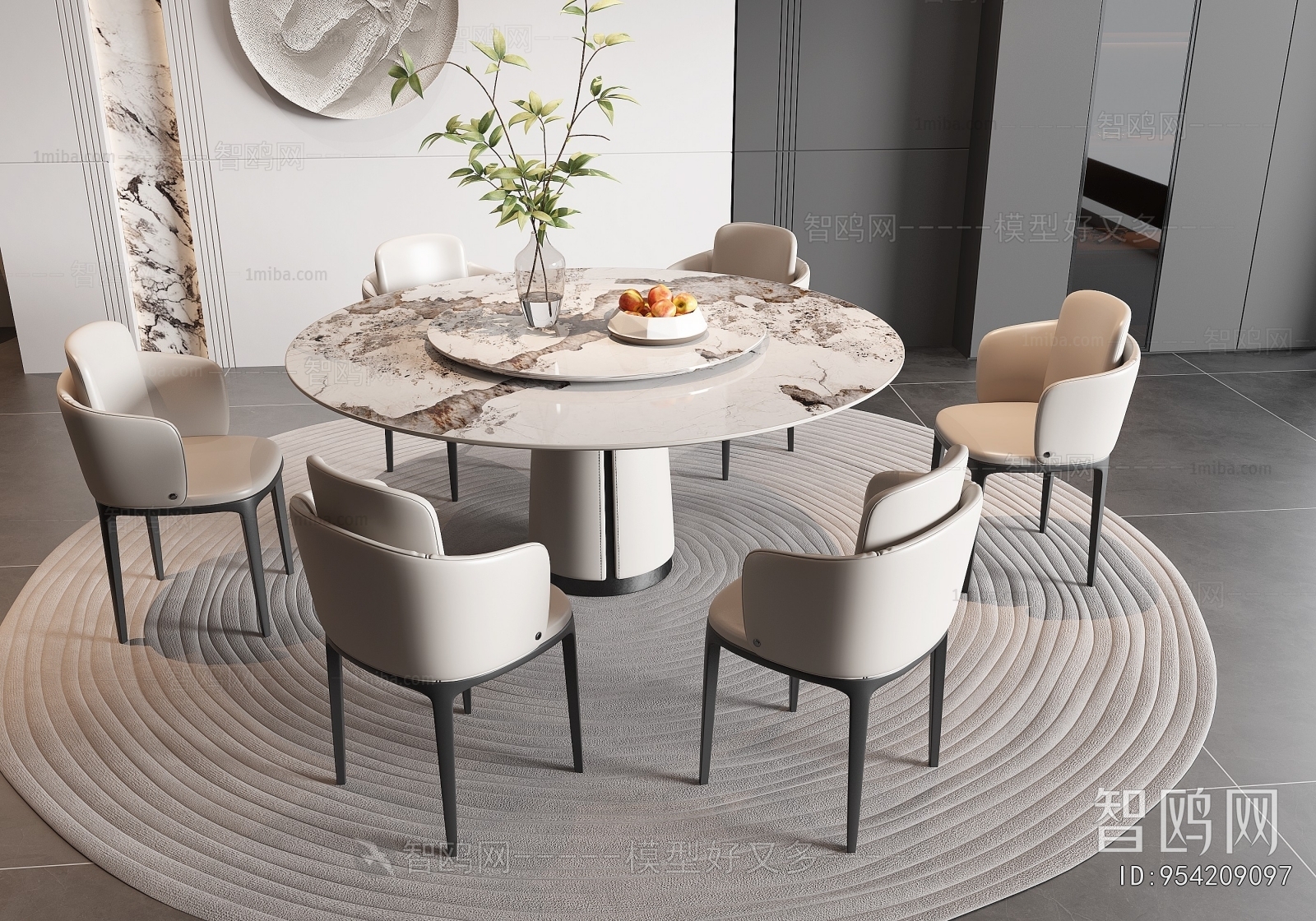 New Chinese Style Dining Table And Chairs