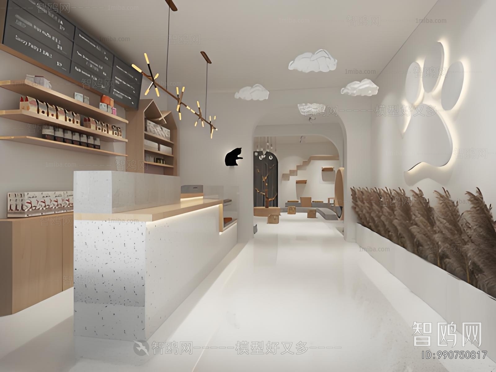 Modern Milk Tea Shop