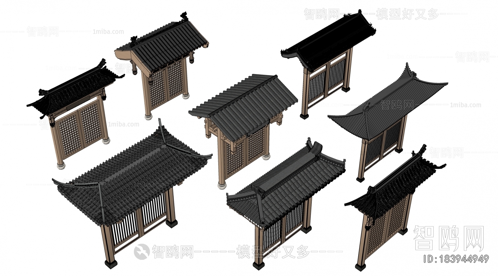 Chinese Style Facade Element