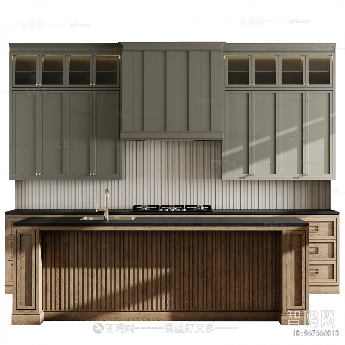 European Style Kitchen Cabinet
