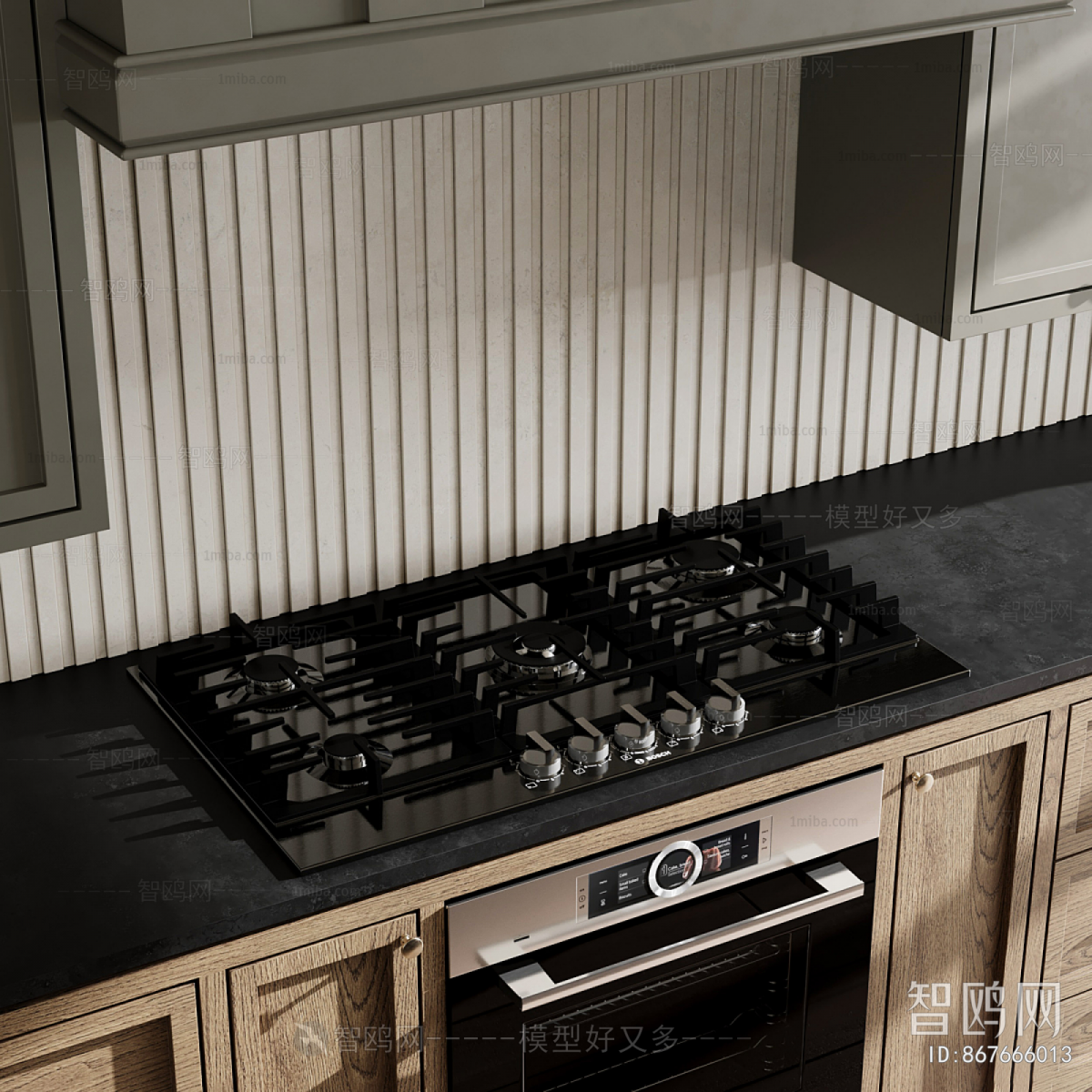 European Style Kitchen Cabinet