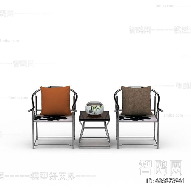 New Chinese Style Lounge Chair