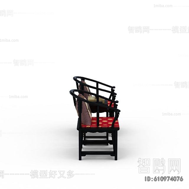 New Chinese Style Lounge Chair