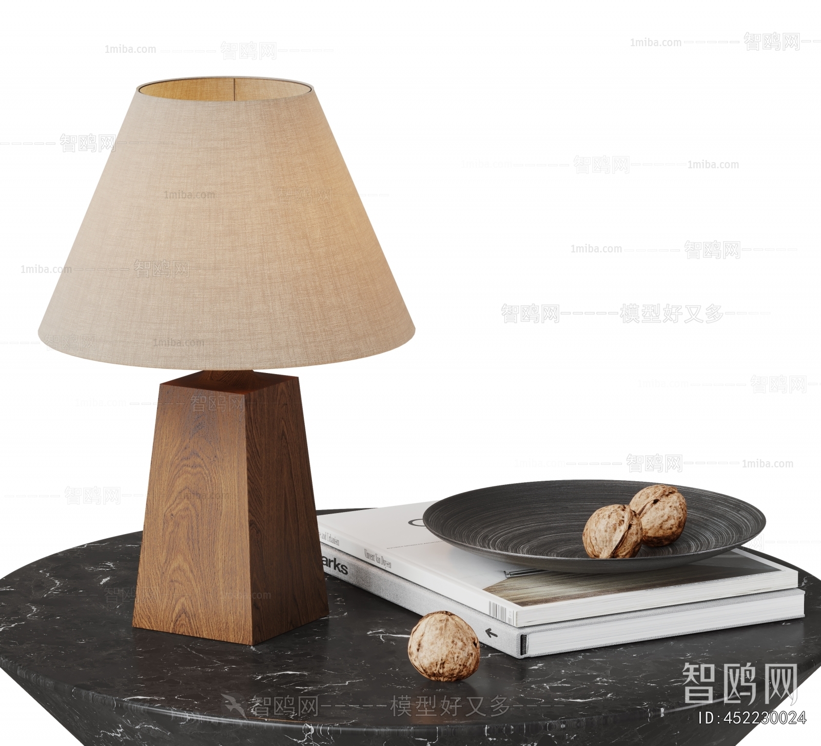 Wabi-sabi Style Table Lamp