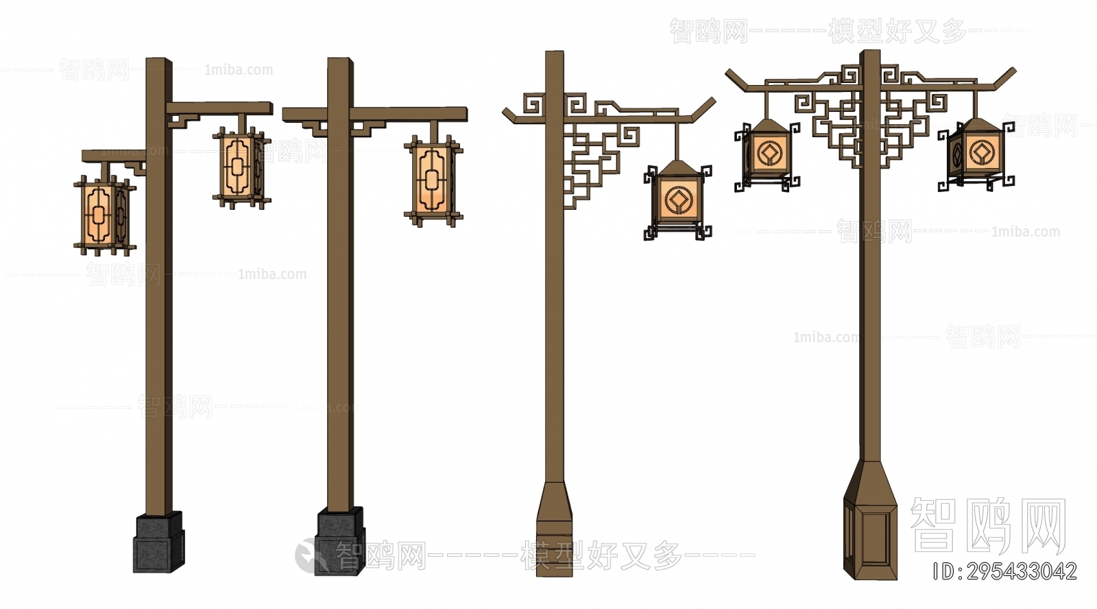New Chinese Style Outdoor Light