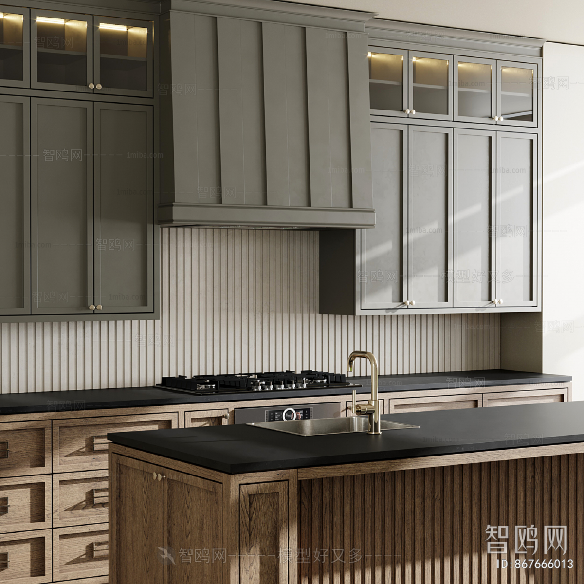 European Style Kitchen Cabinet