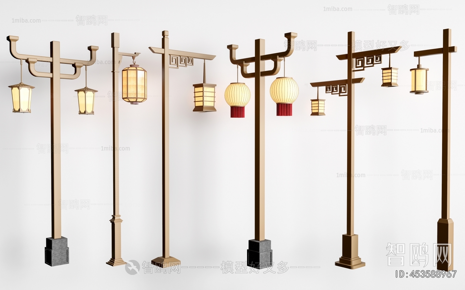New Chinese Style Outdoor Light