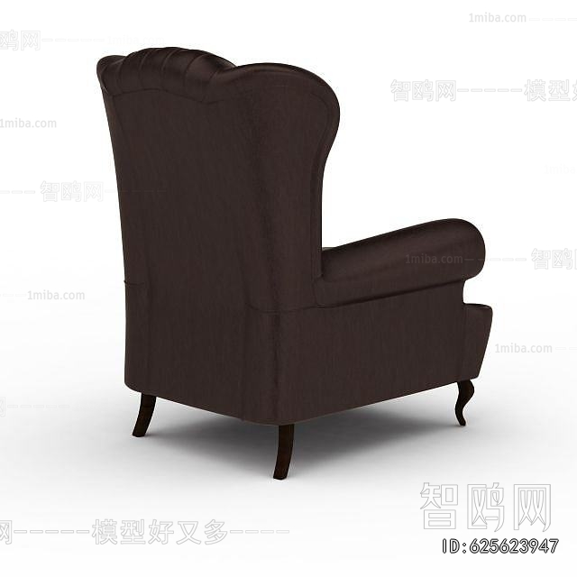 Simple European Style Single Sofa