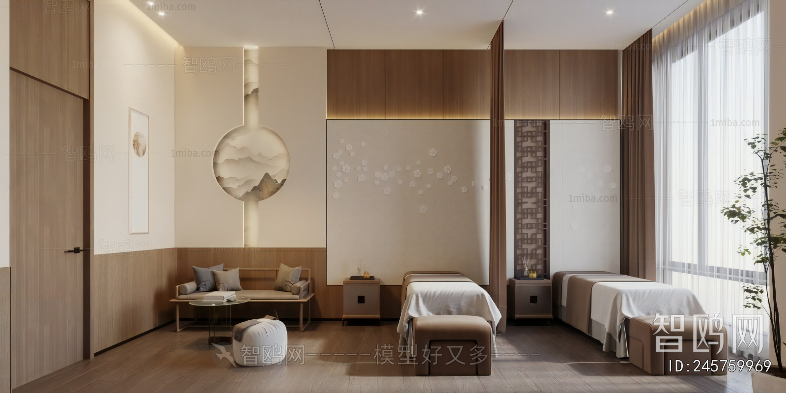 New Chinese Style SPA Beauty