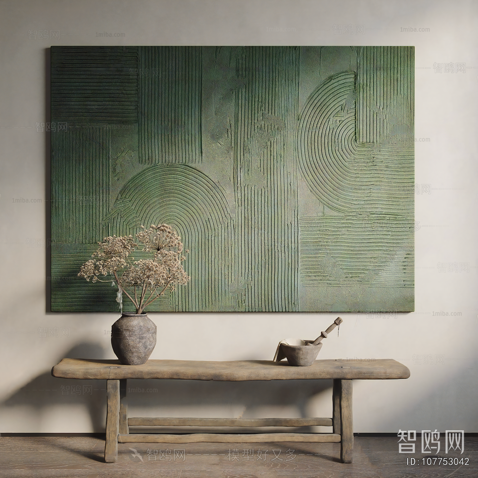 Wabi-sabi Style Painting