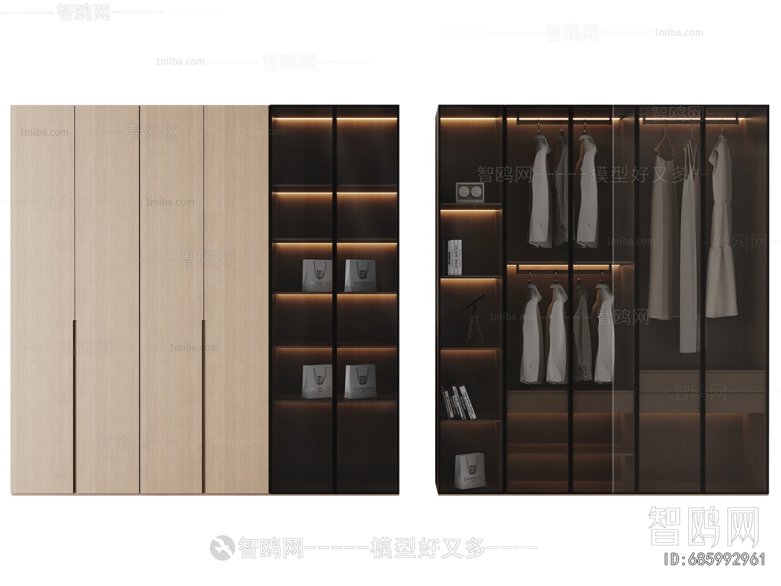 Modern The Wardrobe