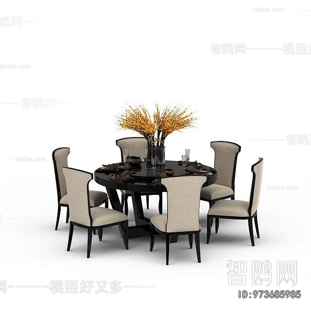 New Chinese Style Dining Table And Chairs