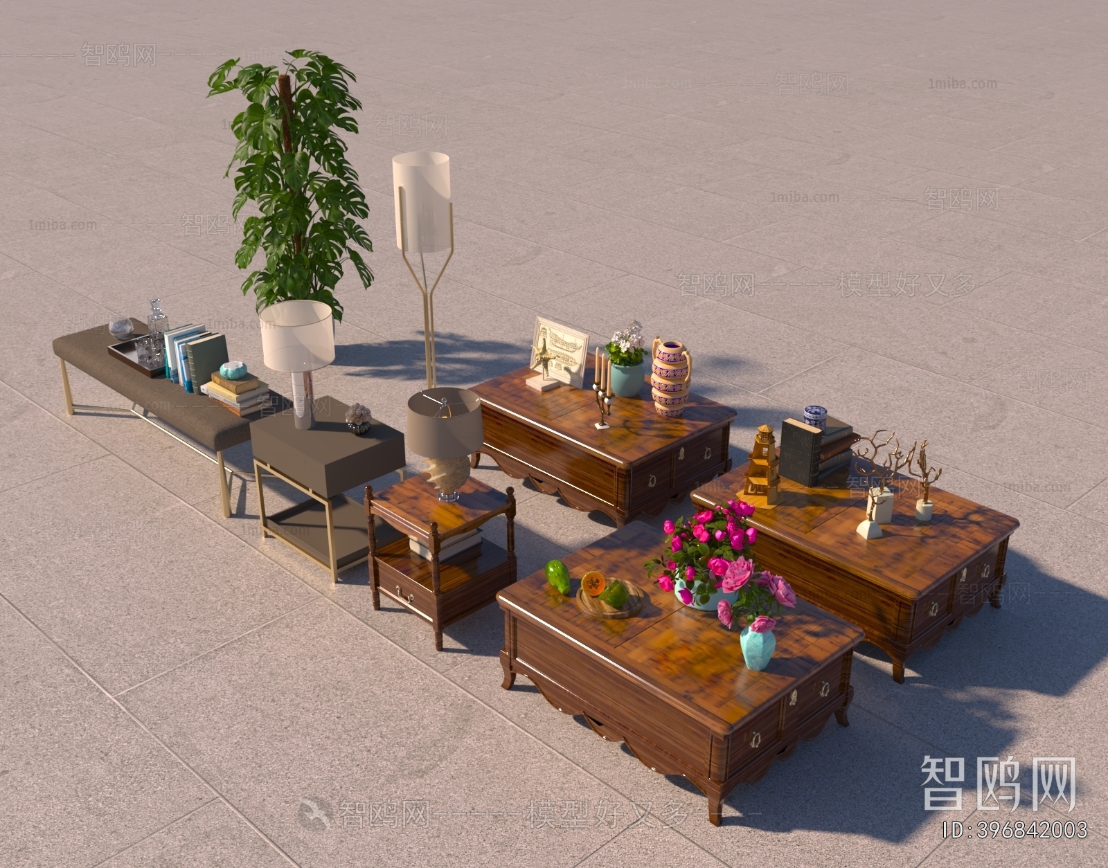 New Chinese Style Coffee Table