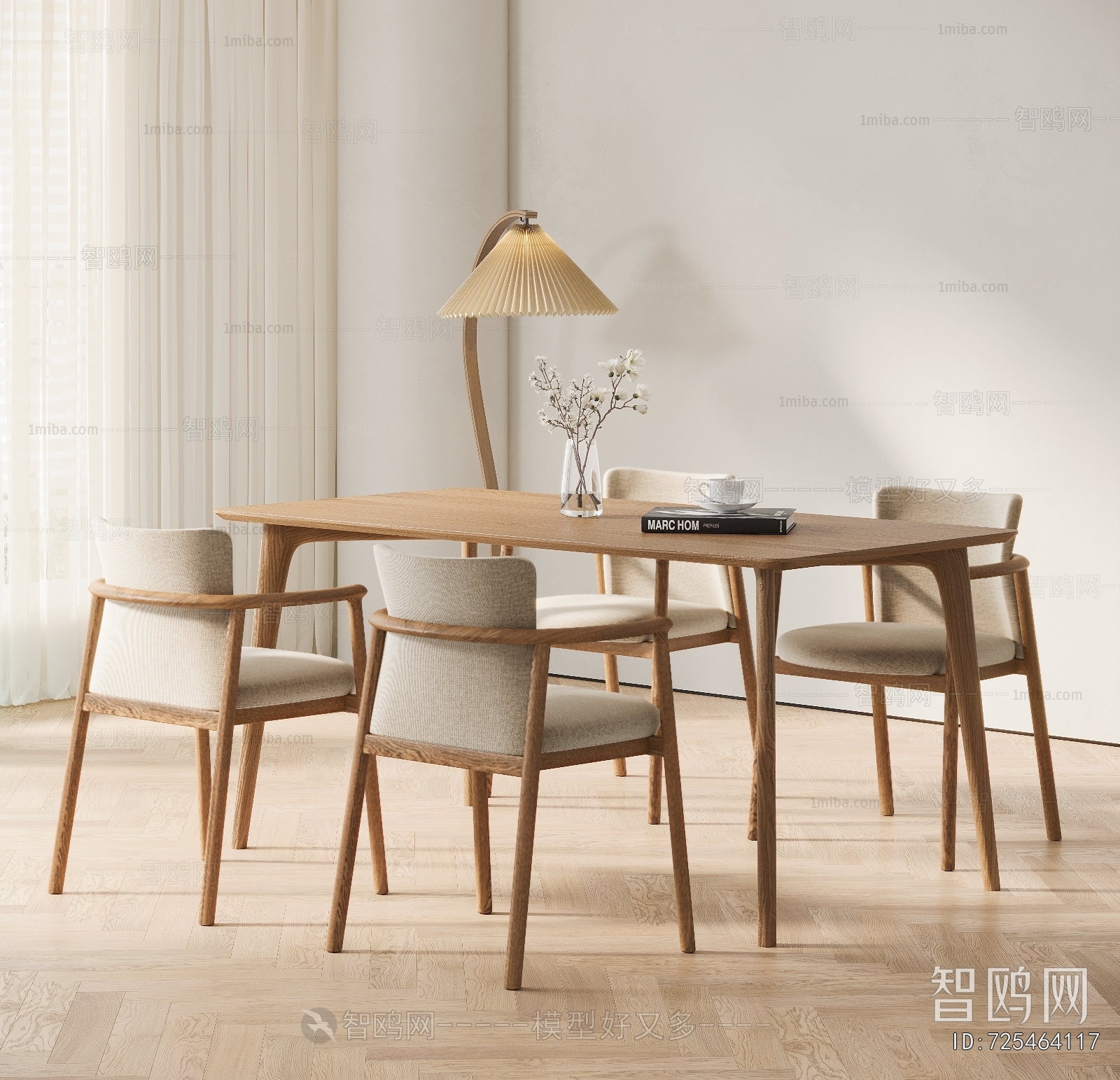 Nordic Style Dining Table And Chairs