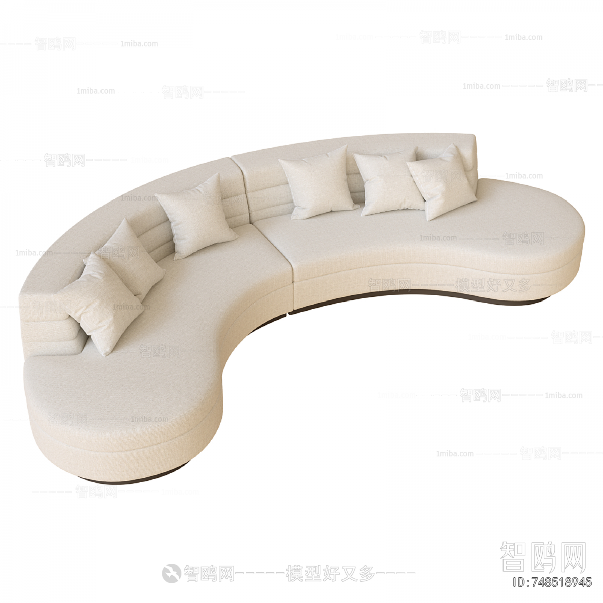 Modern Curved Sofa