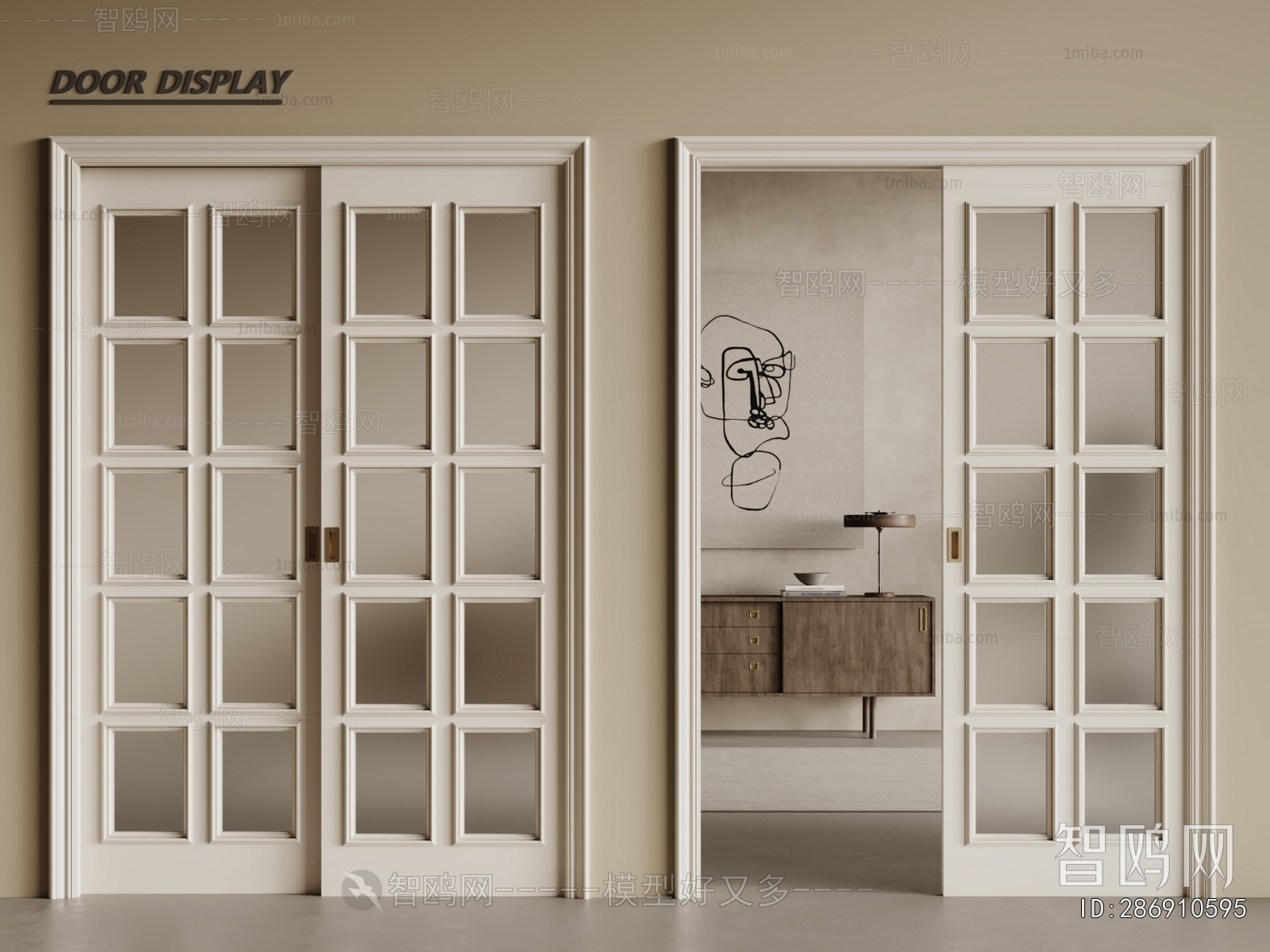 French Style Sliding Door