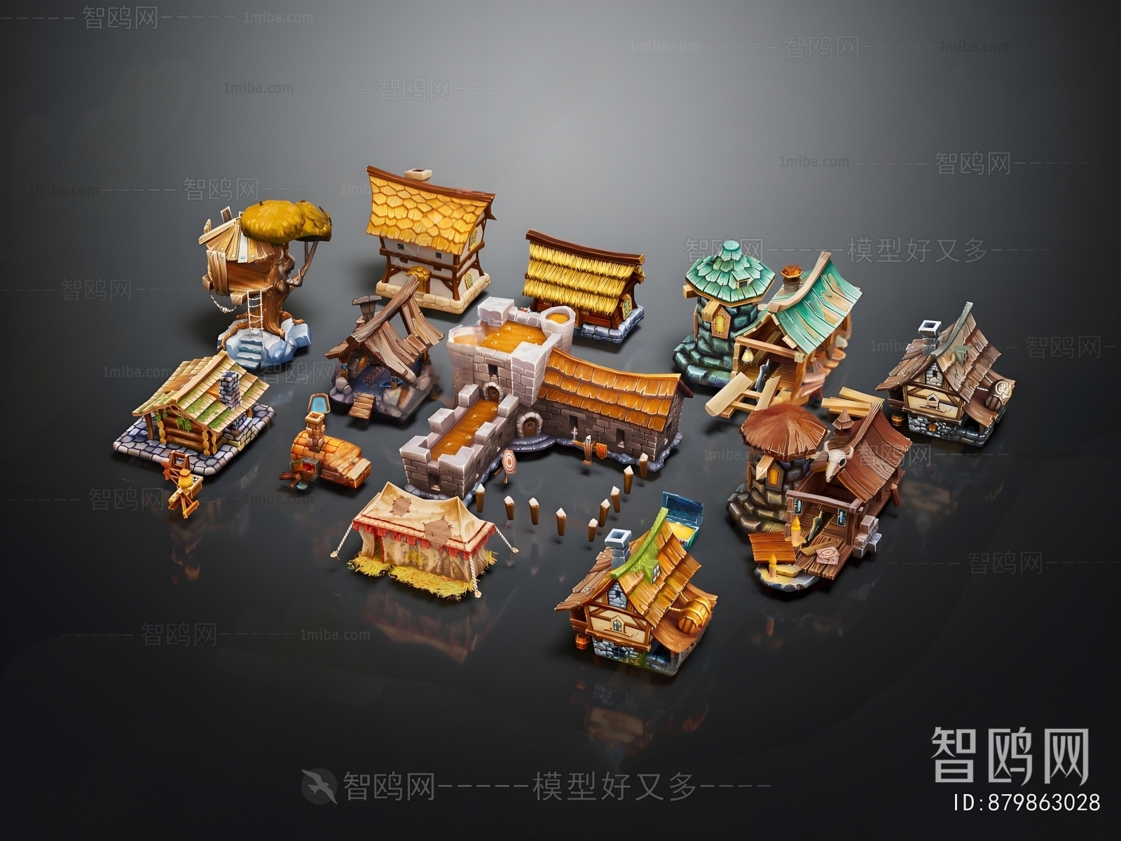 New Chinese Style Building Appearance