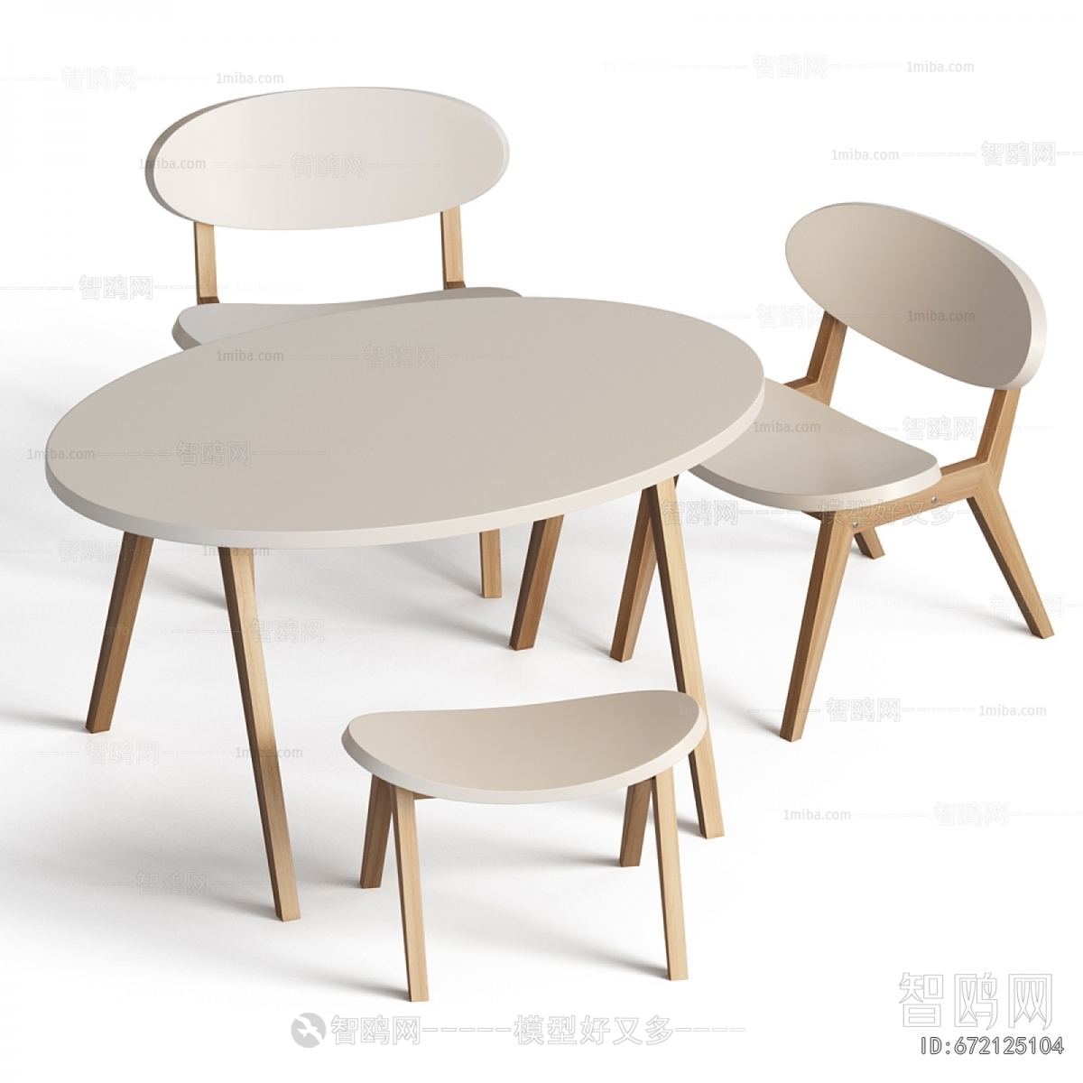 Modern Children's Table/chair