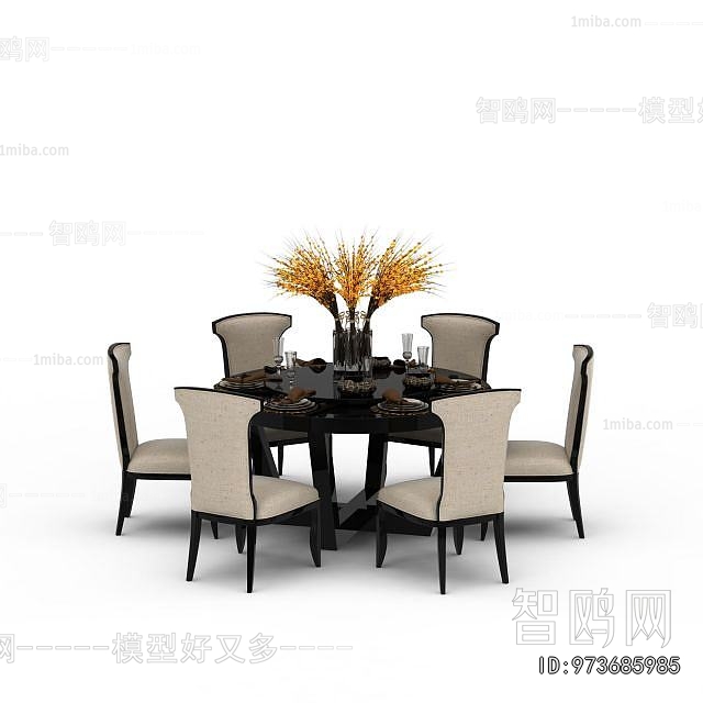 New Chinese Style Dining Table And Chairs