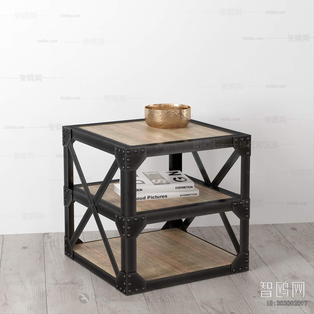Industrial Style Side Table/corner Table