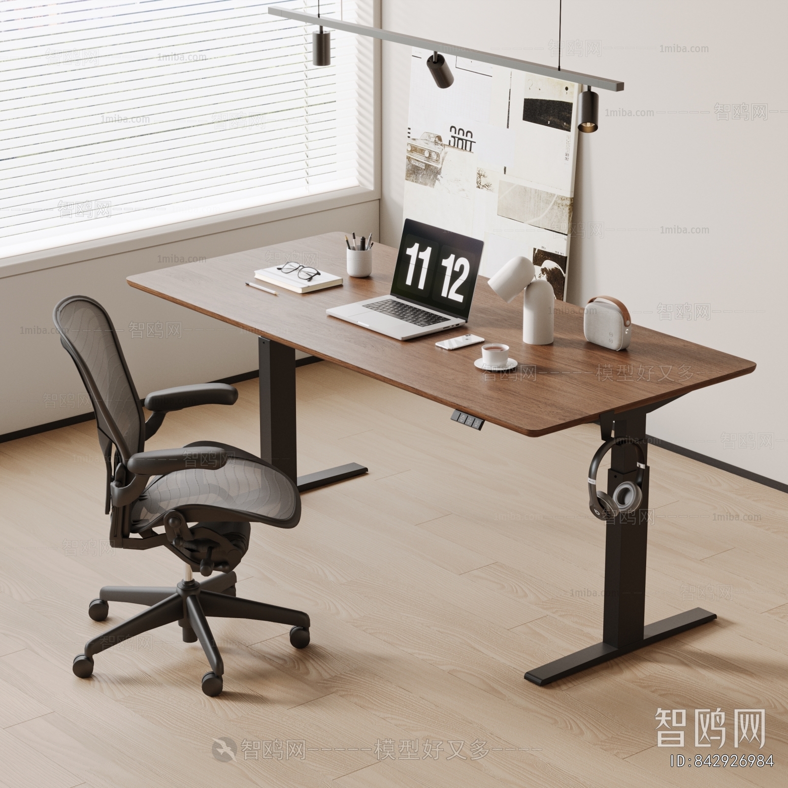 Modern Computer Desk And Chair