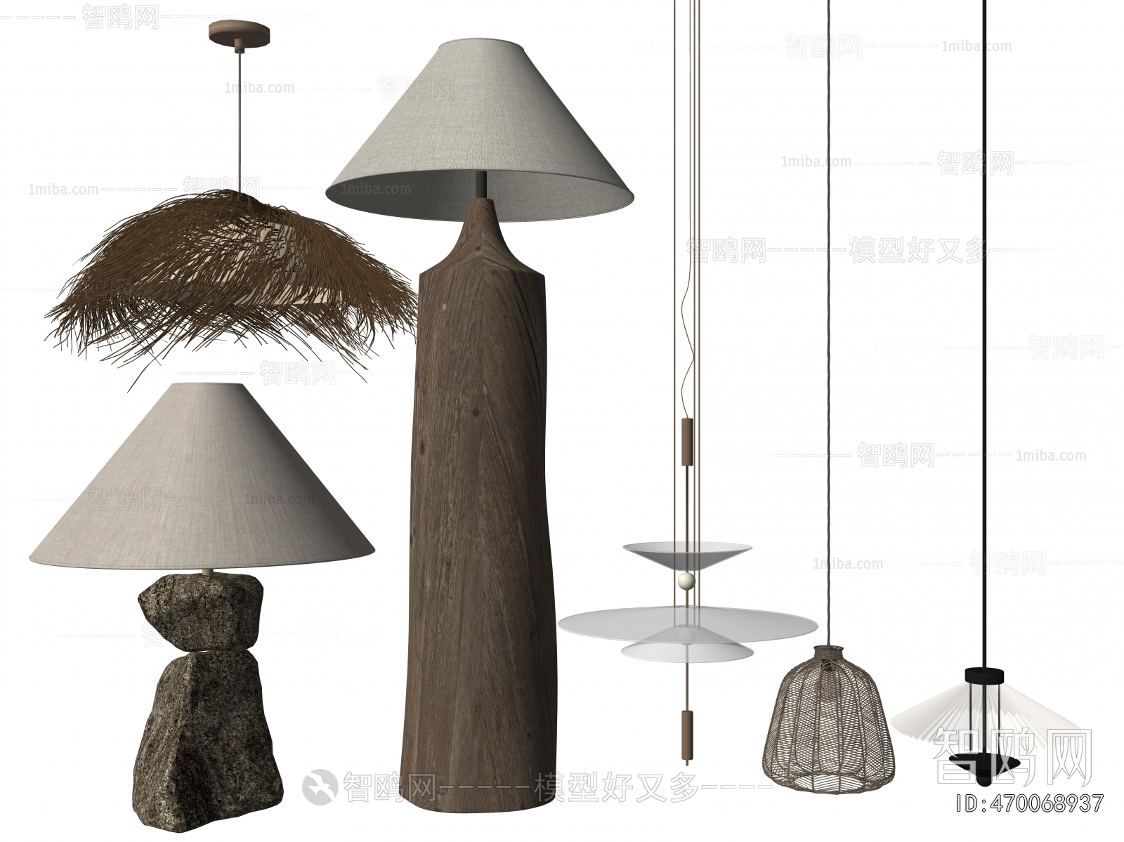 Wabi-sabi Style Droplight