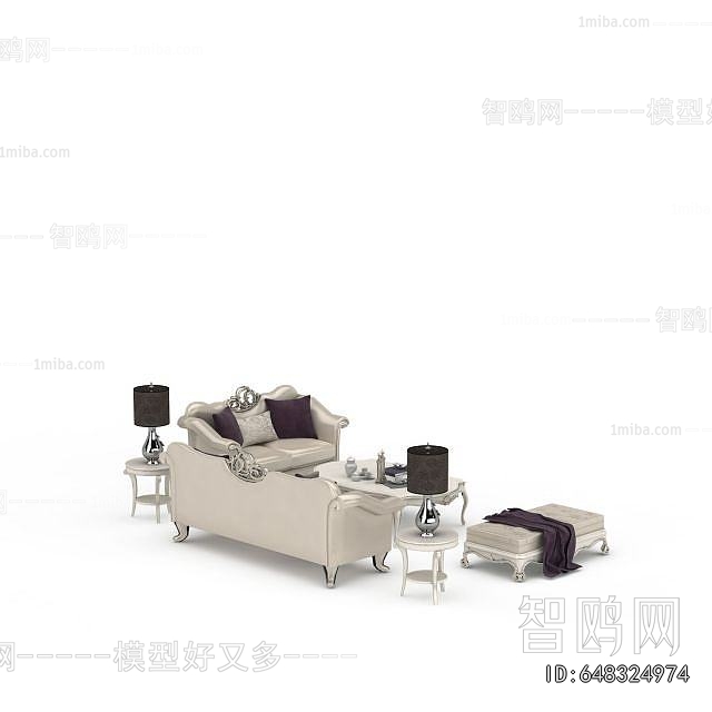 European Style Sofa Combination