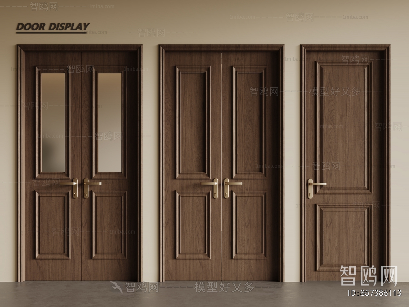 French Style Double Door