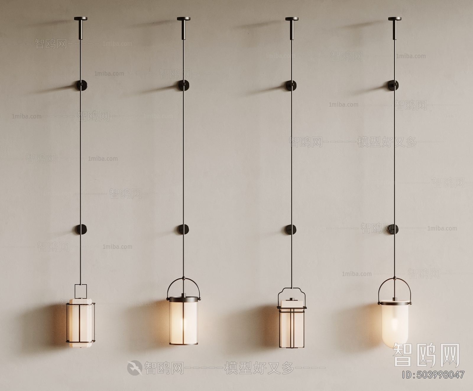 New Chinese Style Wall Lamp