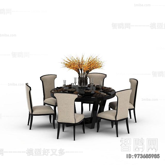 New Chinese Style Dining Table And Chairs