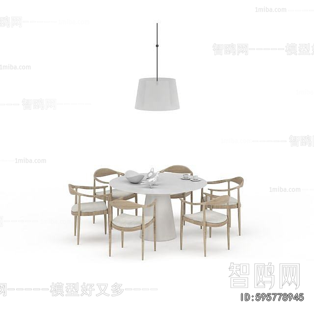 Nordic Style Dining Table And Chairs